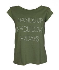 T-shirt Hands up - army