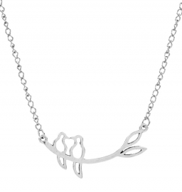 Ketting Doves - zilver