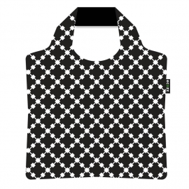 Ecozz shopper Squares - zwart