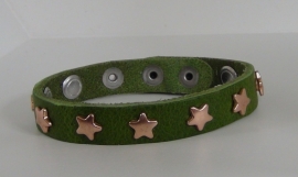 Armband Sterren - Olijf