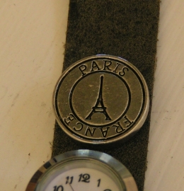411 Clickbutton Paris - zilver
