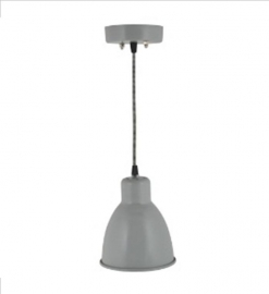 0498-2 Hanglamp metal, grijs