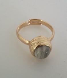 Ring Marble - goud