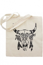 Tote bag Bull