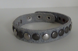001S Armband Studs - grijsgemeleerd