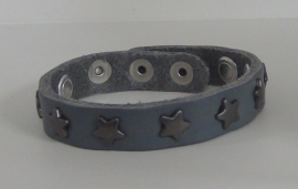 Armband Sterren - grijs/zilver