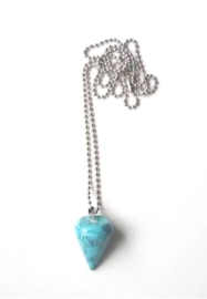 Ballchain ketting Turquoise