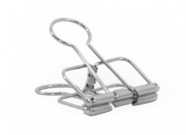 Binder clip - zilver