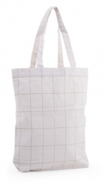 Tote bag Grid - Olive