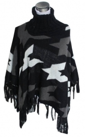 Poncho met col