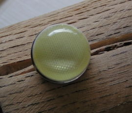 110 Clickbutton - lichtgeel