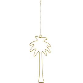 Hanger Palmboom - goud