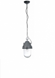 L294 Industriële hanglamp, grijs