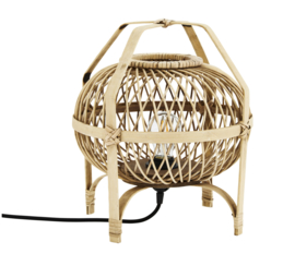 Rattan/bamboe tafellamp