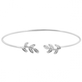 Armband Leafs - zilver