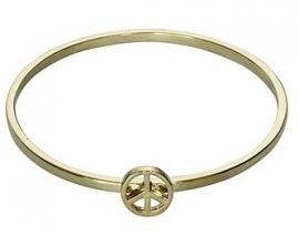 Armband Peace - goud