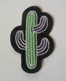 Patch Cactus - lichtgroen/grijs