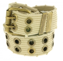 Canvas riem New Grunge - beige