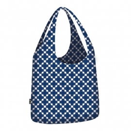 Ecozz Little Big Bag Squares - blauw