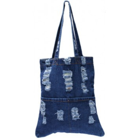 Shopper/totebag - dark denim