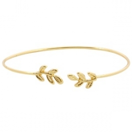 Armband Leafs - goud