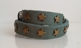 Armband Sterren, dubbel - groen