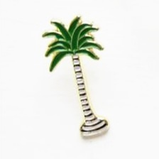 Fashion pin - palmboom