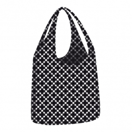 Ecozz Little Big Bag Squares - zwart