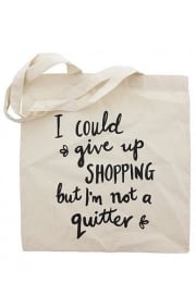Tote bag "I could give up .."