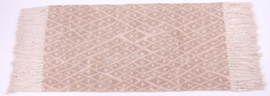 9x Vloerkleed Flair - roze/zand
