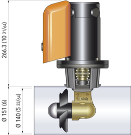 Quick b.s. Single/30KG/12V/Ø 140mm