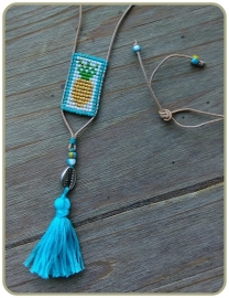 Ketting 'Pineapple tassel'