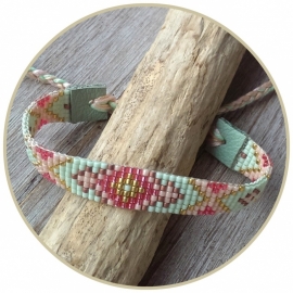 Armband 'Pastel Hippie'