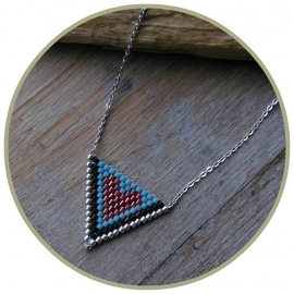 Ketting 'hart' echt zilver