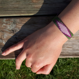 Armband 'Funky' fuchsia