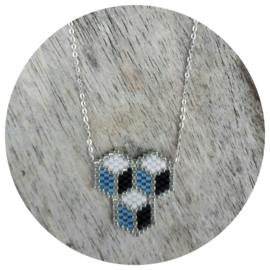 Ketting 'Escher Cubes'