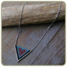 Ketting 'hart' echt zilver