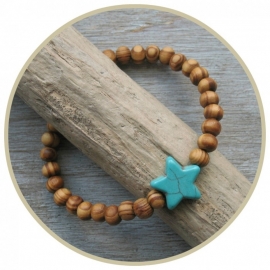 Armband `STER` turquoise