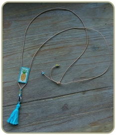 Ketting 'Pineapple tassel'