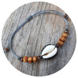 Armband 'Kauri' zwart