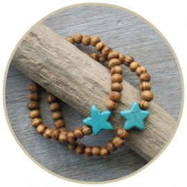 Armband `STER` turquoise
