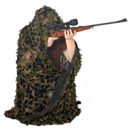 Camouflage net 3D, 150 X 400 cm.