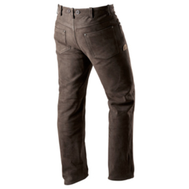 Il Lago nubuck lederen broek