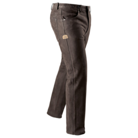 Il Lago nubuck lederen broek