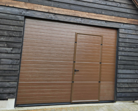 ProLine Maatwerk Sectionaalpoort - Houtnerf afwerking