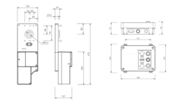 HBJR Opsteekmotor - As motor 230V