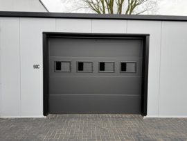 ProLine Sectionaaldeur RAL 9005 Matzwart