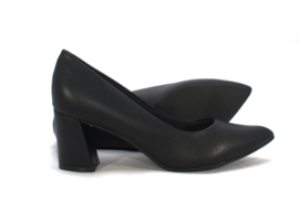 On Top donkerblauwe en zwarte pumps