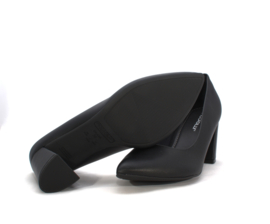 On Top donkerblauwe en zwarte pumps