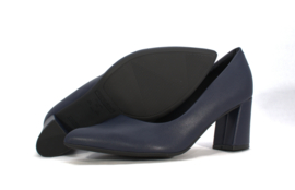 On Top donkerblauwe en zwarte pumps